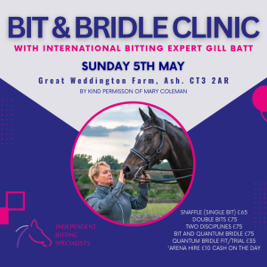 Bit and Bridle Clinic - 5th May 2024