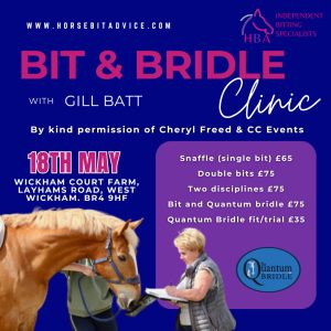 Bit and Bridle Clinic - 18th May 2024